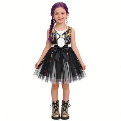 Girls’ Shadow Star K-Pop Warrior Dress