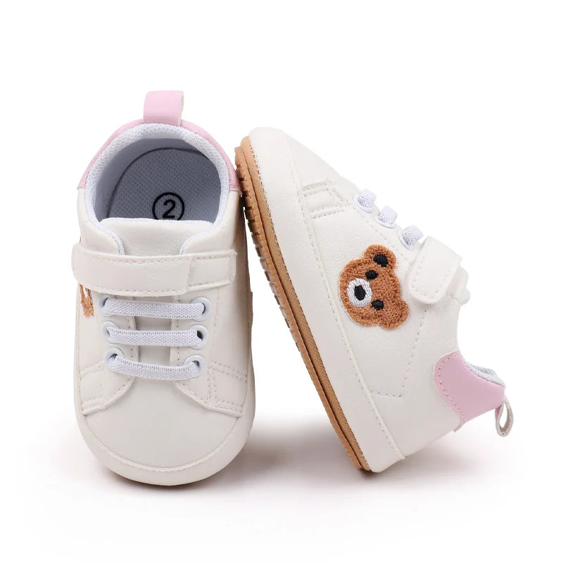 Zapatillas de bebé oso