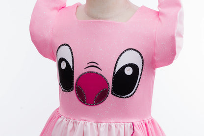 Pink Alien Princess Dress