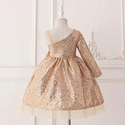 Holiday Glam Sequin Dress