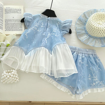 Set per ragazze Blue Blossom