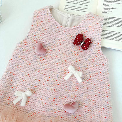 Autumn Heart Charm Dress Set
