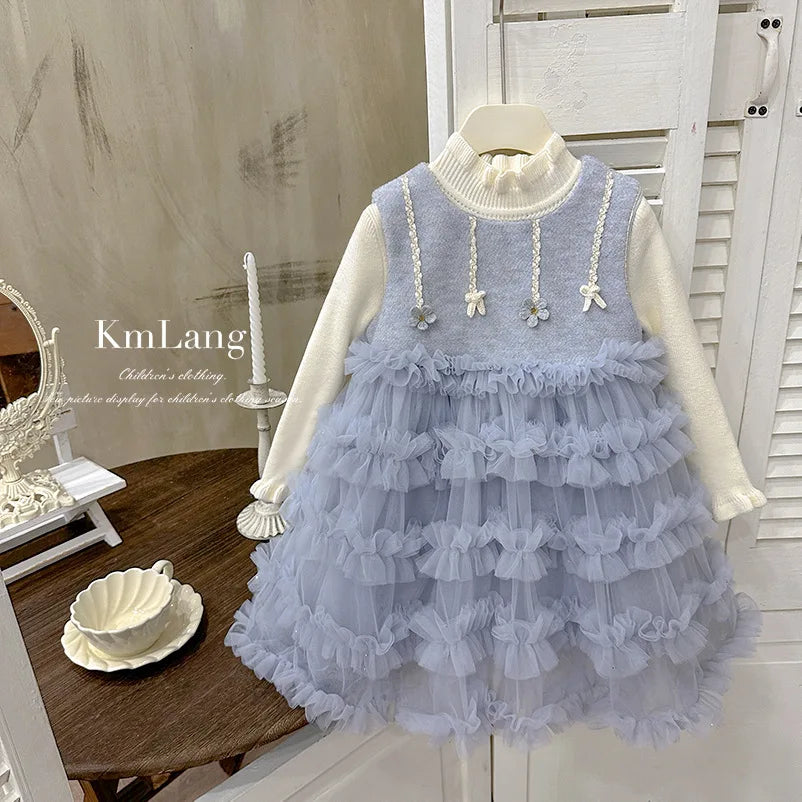 Ruffle Tiered Tulle Set