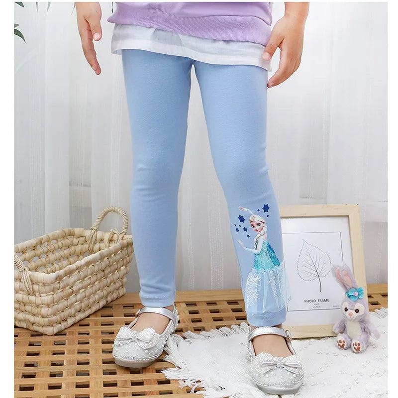 Leggings de princesa con tul