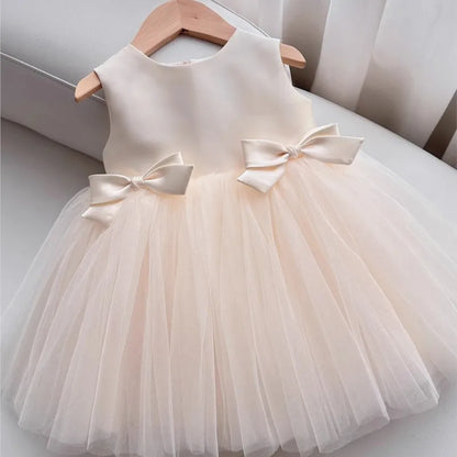 Ivory Pearl Petal Dress