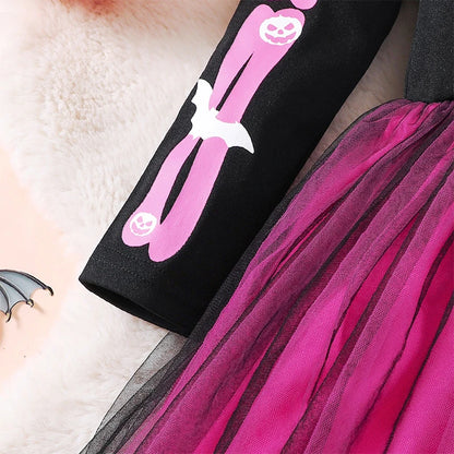 Magical Pink Skeleton Costume
