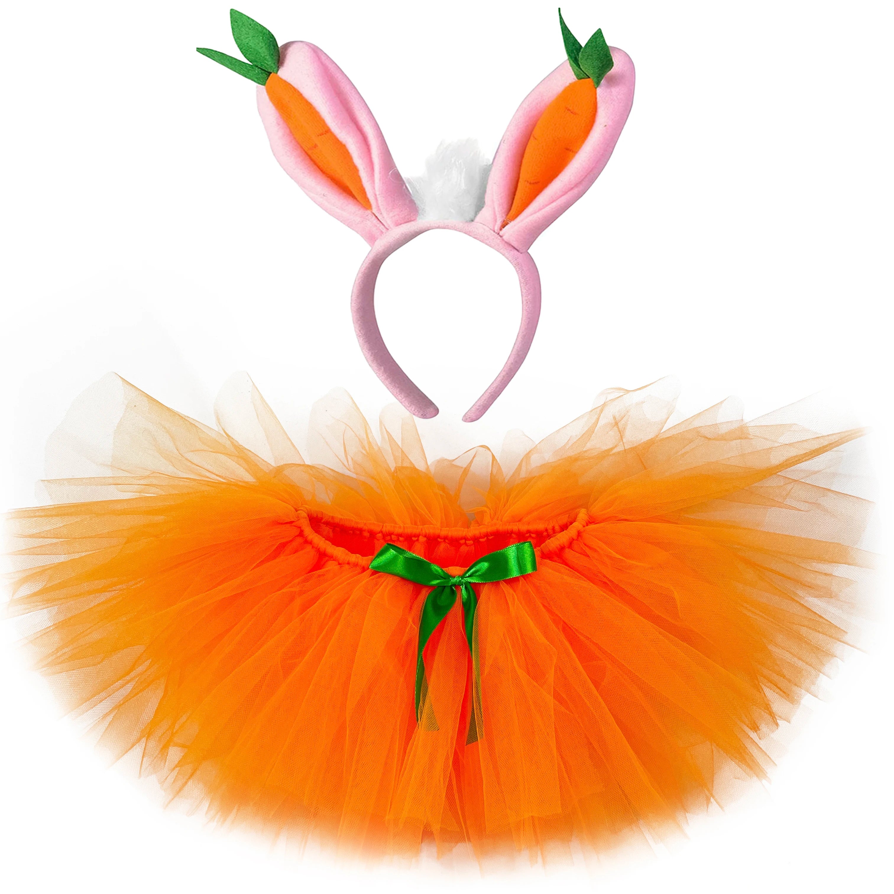 Carrot Bunny Tutu Set