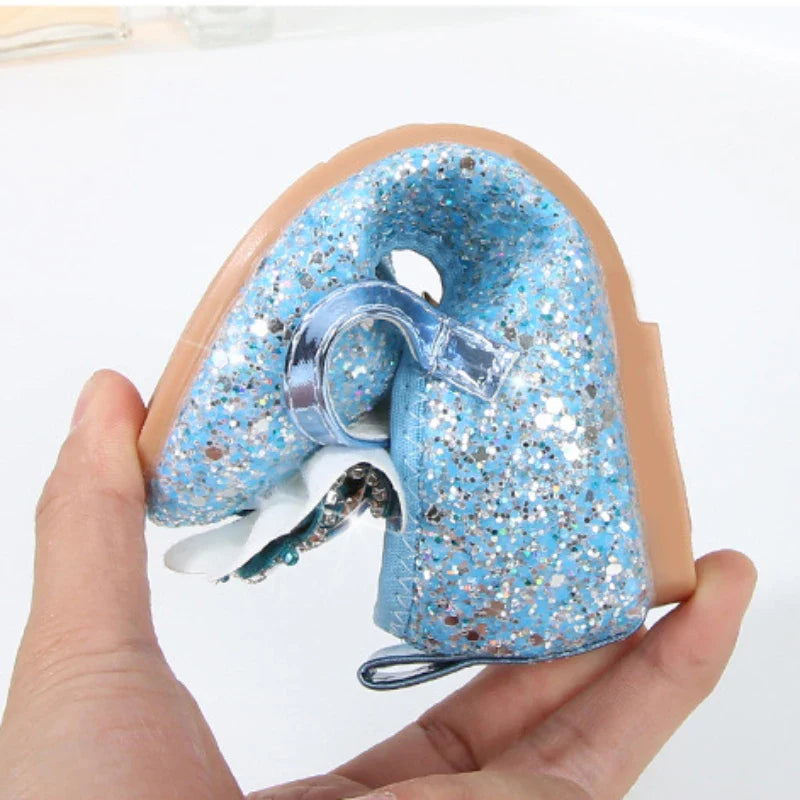 Ice Princess Glitter Flats