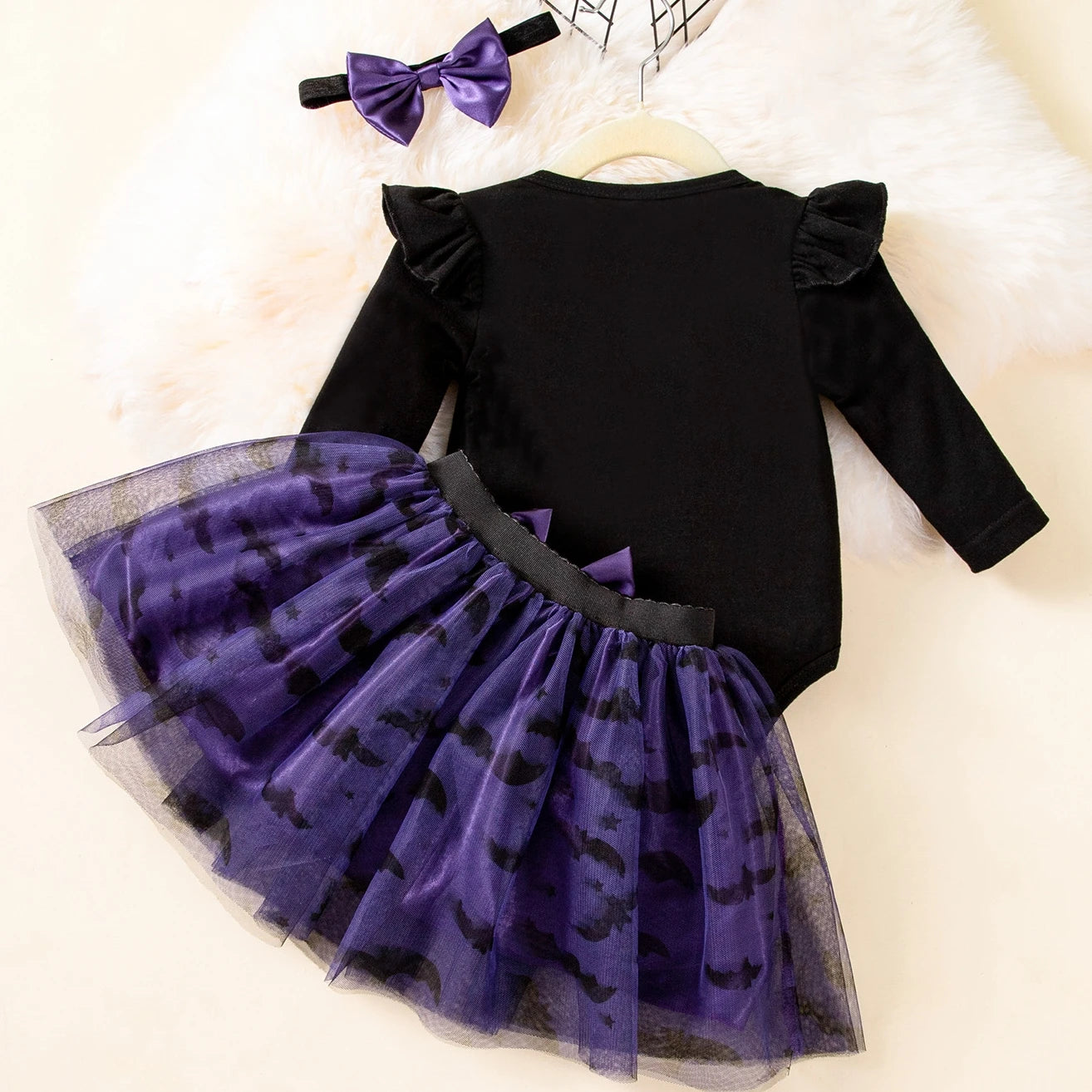 Baby Girl Halloween 3-Piece Set – "My 1st Halloween" Edition