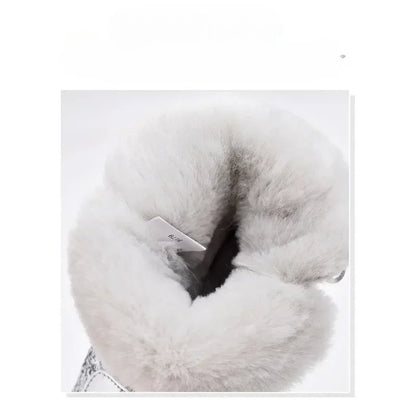 Snow Queen Girls’ Silver Winter Boots