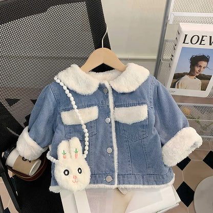 Bunny Snuggle Denim Jacket