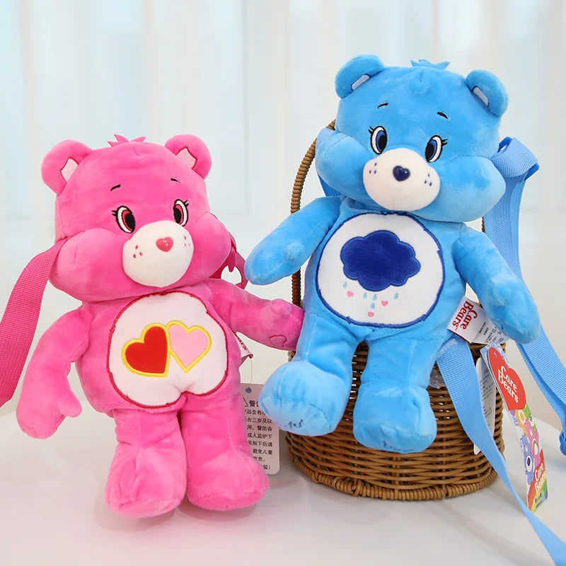 Plush Teddy Character Shoulder Bag