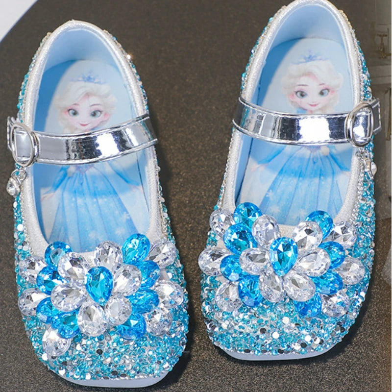 Sparkle Crystal Princess Shoes for Girls
