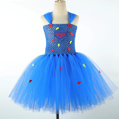 Creepy Doll Tutu Costume for Girls