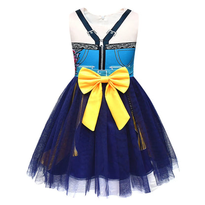 Girls’ Midnight Star Warrior Princess Dress
