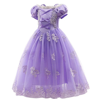 Purple Fairytale Princess Costume with Accessories