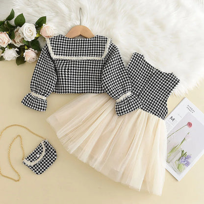 Chic Parisian 3-Piece Dress Set