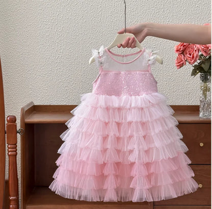 Fairy Flounce Ruffle Dress