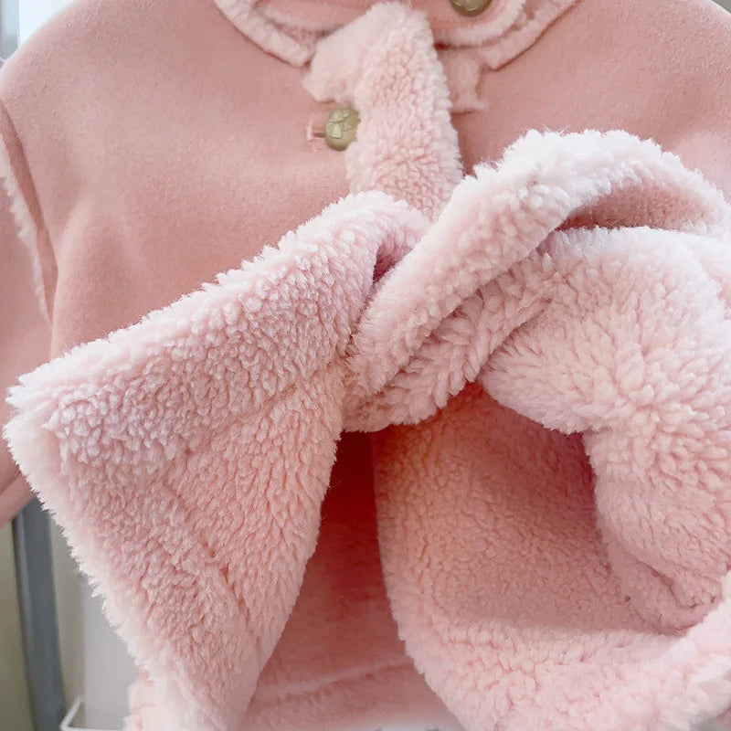 Blush Cozy Sherpa Coat