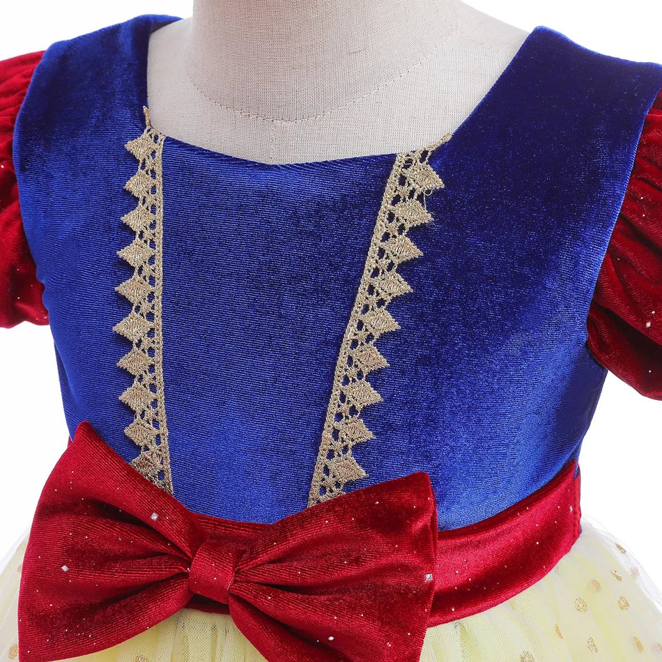 Snow White Kids' Velvet Costume