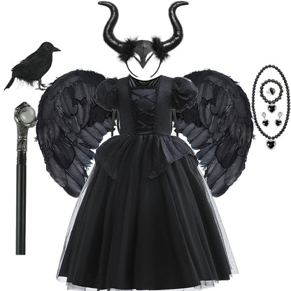 Dark Angel Black Princess Costume