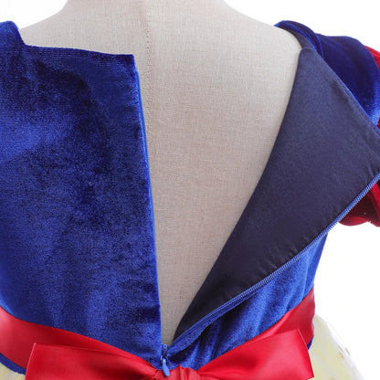 Snow White Kids' Velvet Costume