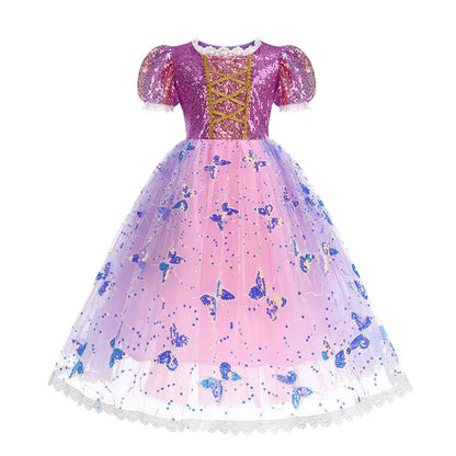 Twilight Garden Light-Up Butterfly Dress for Girls