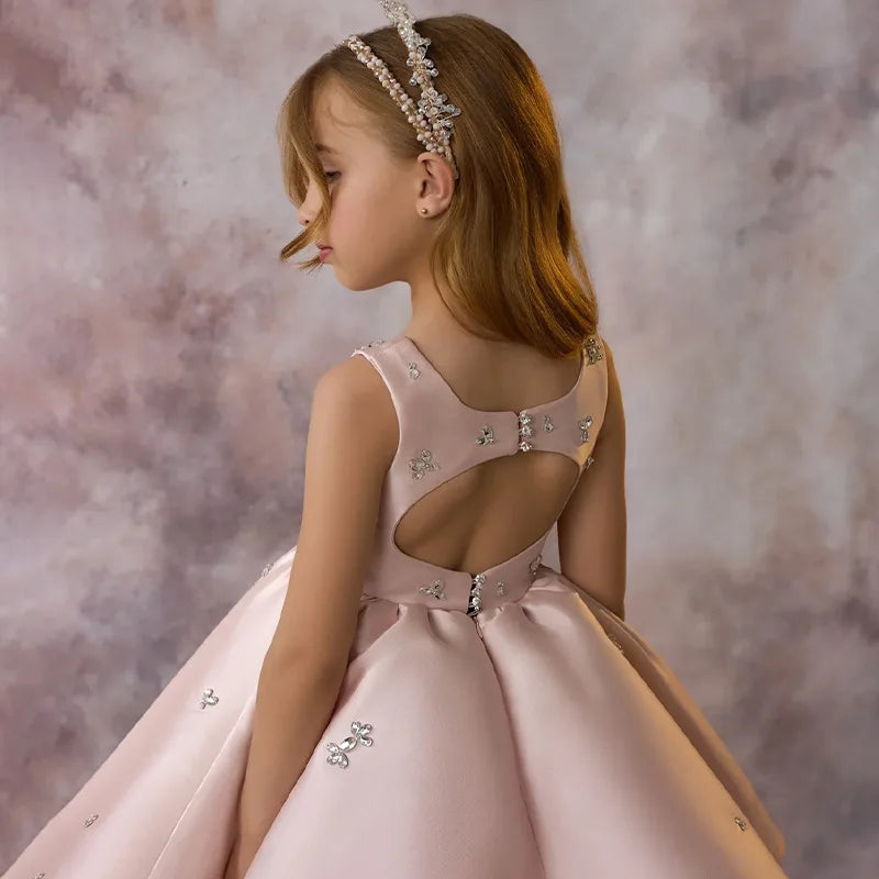 Blush Bloom Crystal Dress