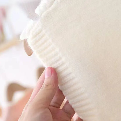 Gilet classico in maglia con bottoni