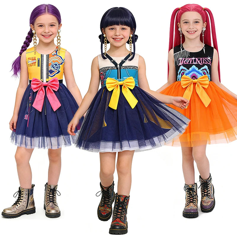 Girls’ Fire Star K-Pop Princess Dress