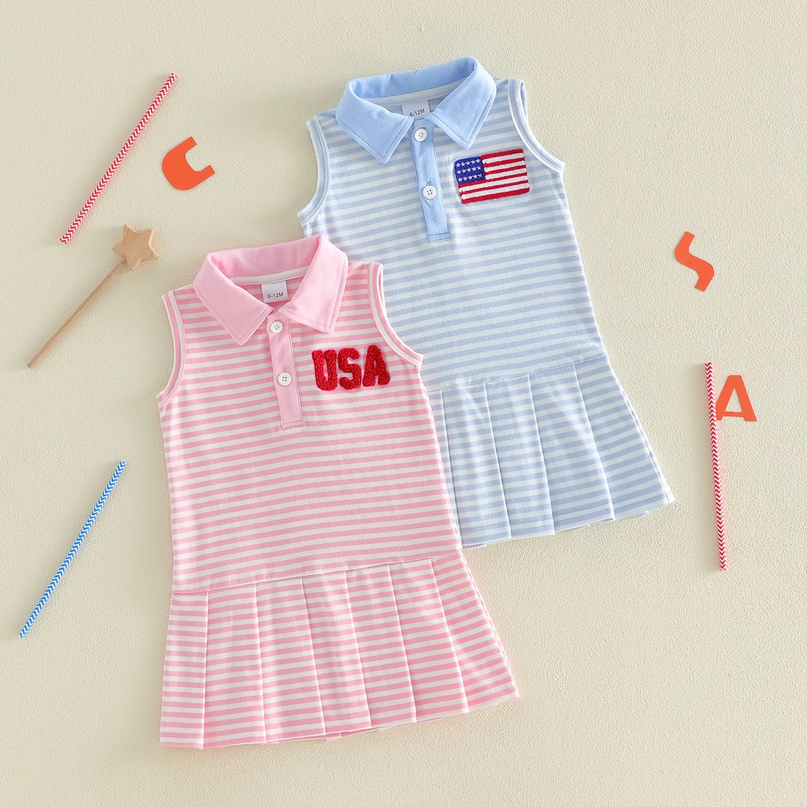 Sweet Liberty Polo Dress