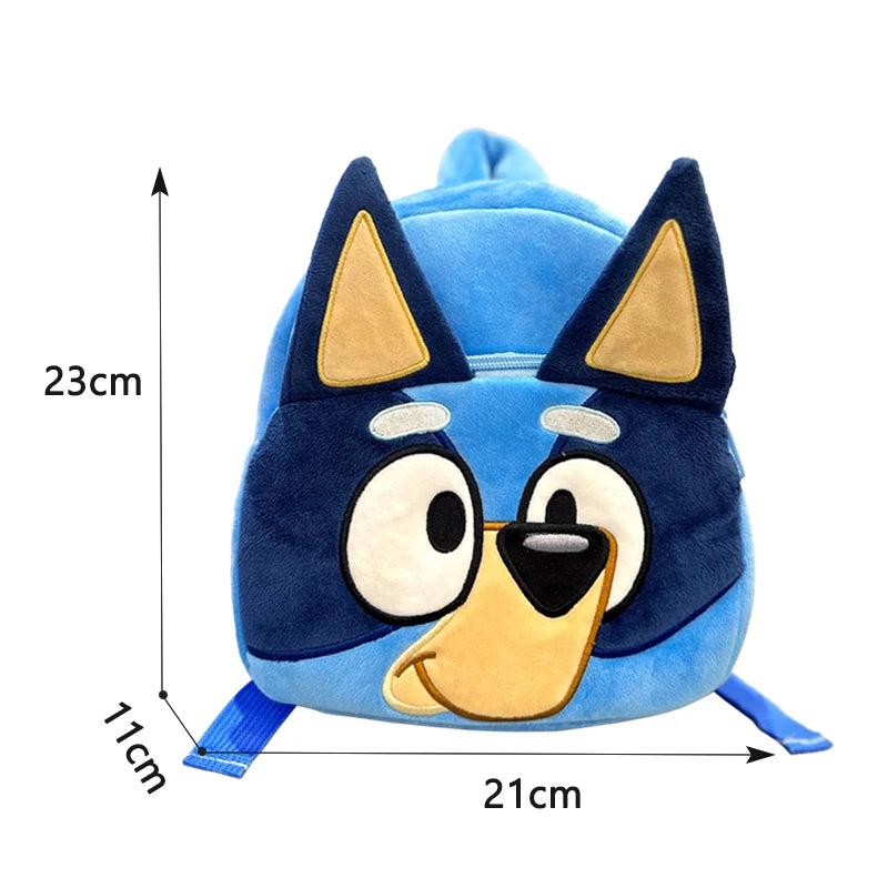 Plush Puppy Character Backpack