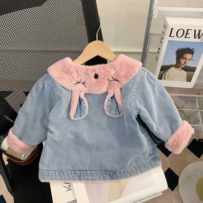 Bunny Snuggle Denim Jacket