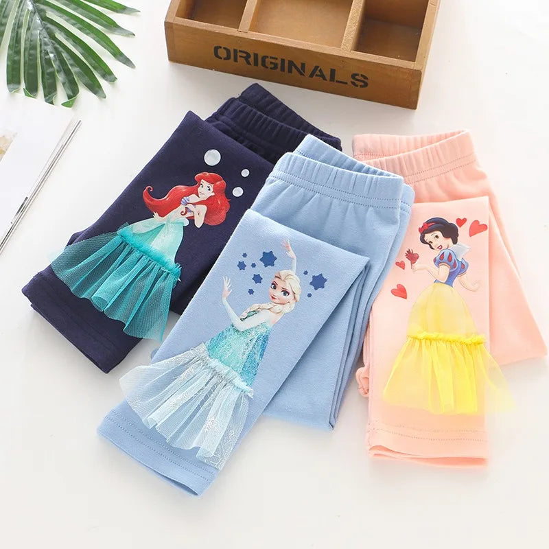 Prinzessinnen-Leggings mit Tüll