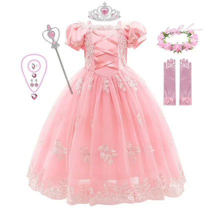 Pink Princess Costume with Accessories