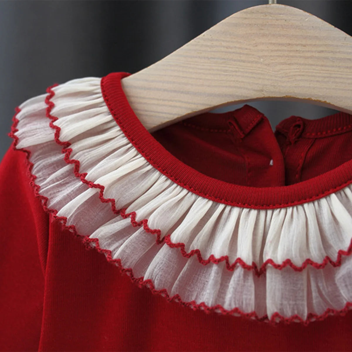 Cherry Bow Baby Girl Dress