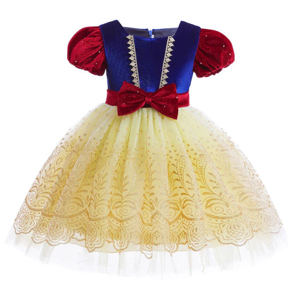 Snow White Kids' Velvet Costume