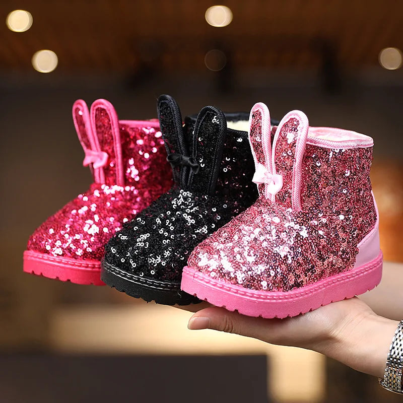 Sparkle Bunny Winter Boots