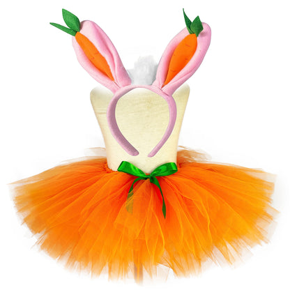 Carrot Bunny Tutu Set