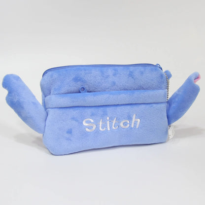 Blue Alien Plush Pouch
