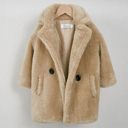 Fluffy Cloud Faux Fur Coat