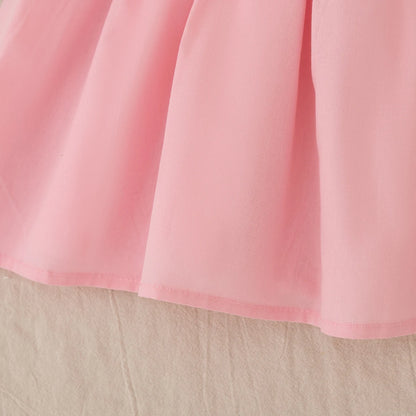 Bunny Girls’ Dress Coral Bloom