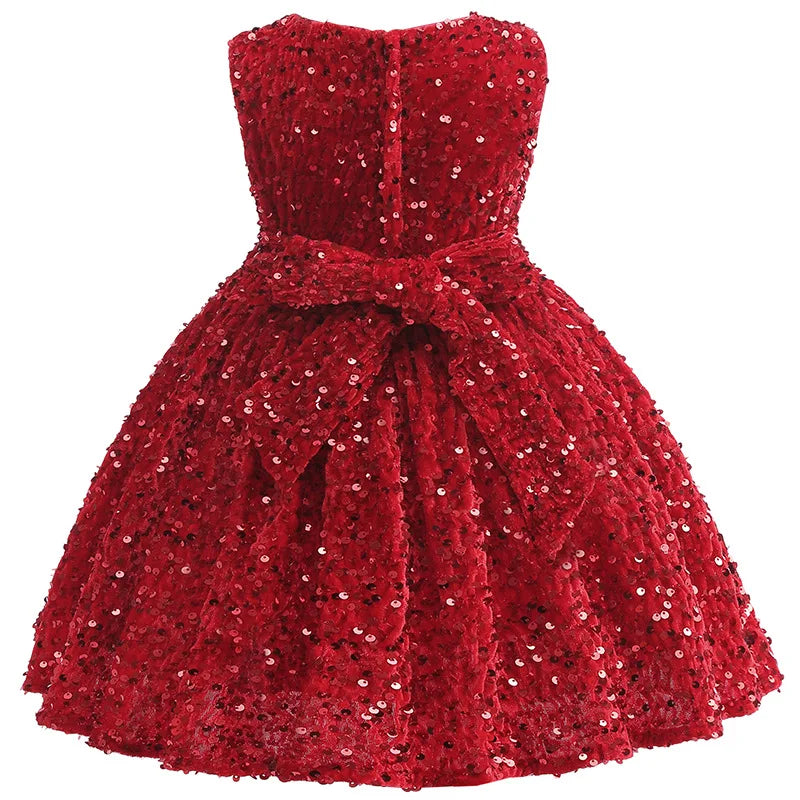 Christmas Glitter Princess Dress