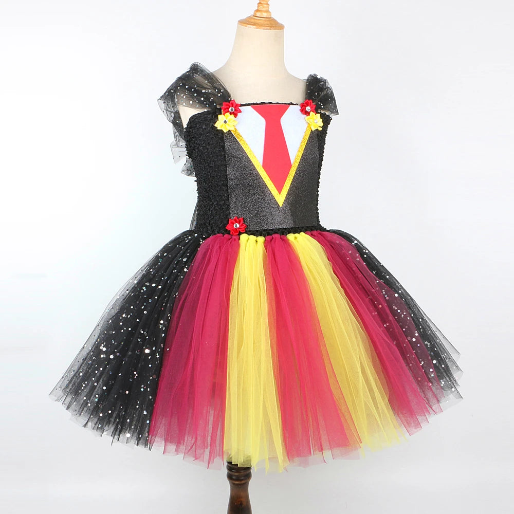 Von der Zauberschule Gryffindor inspiriertes Kostüm für Mädchen