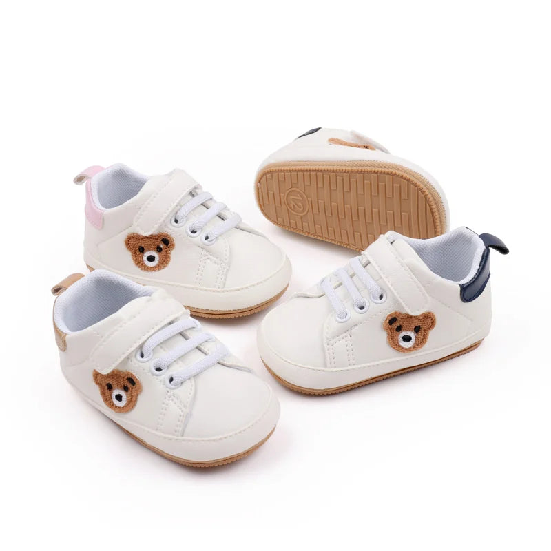 Zapatillas de bebé oso