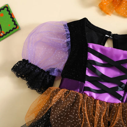 🎃 Baby Witch Halloween Dress – Limited Edition