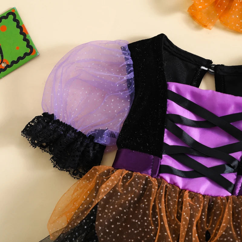 🎃 Baby Witch Halloween Dress – Limited Edition