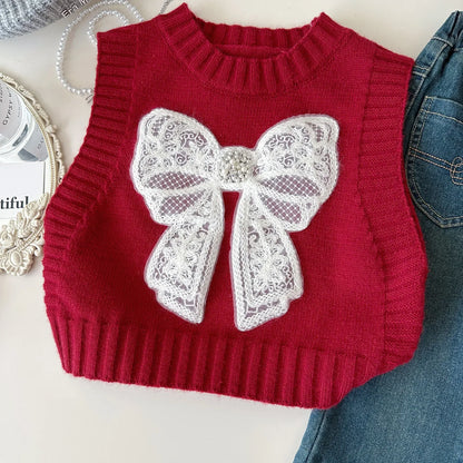 3-Piece Lace Outfit for Girls