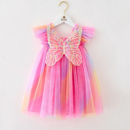 Butterfly Tulle Dress for Girls