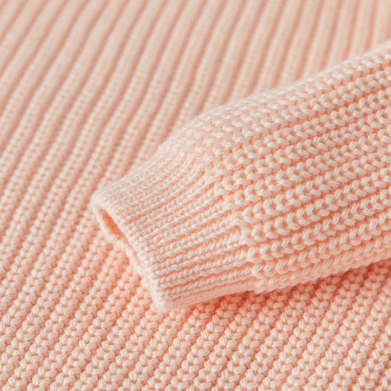Ruffle Hug Knit Sweater Sweetness
